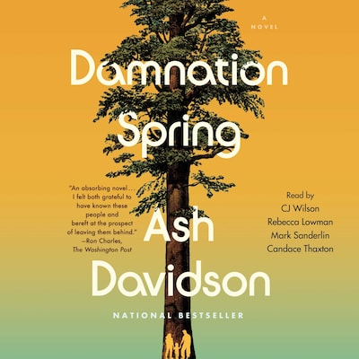 Damnation Spring – omslag til lydbogen af Ash Davidson