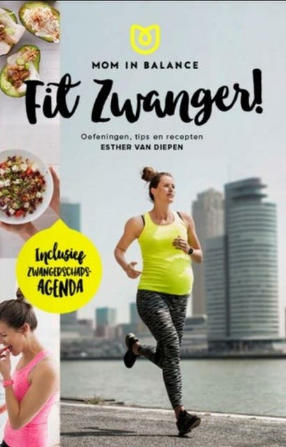 Fit zwanger: oefeningen, tips en recepten – omslag van het luisterboek van Esther van Diepen