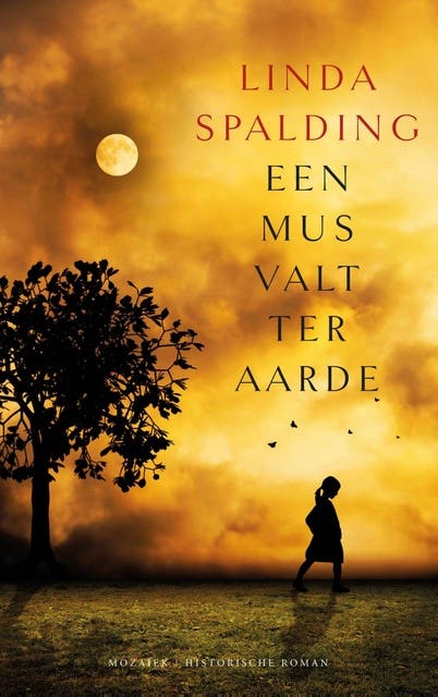Een mus valt ter aarde – omslag van het luisterboek van Linda Spalding