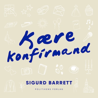 Kære konfirmand – omslag til lydbogen af Sigurd Barrett