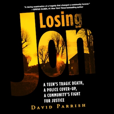 Losing Jon – omslag til lydbogen af David Parrish