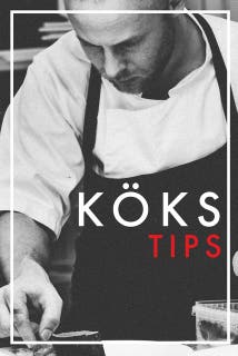 Kökstips – omslag till ljudboken av Nicotext Förlag