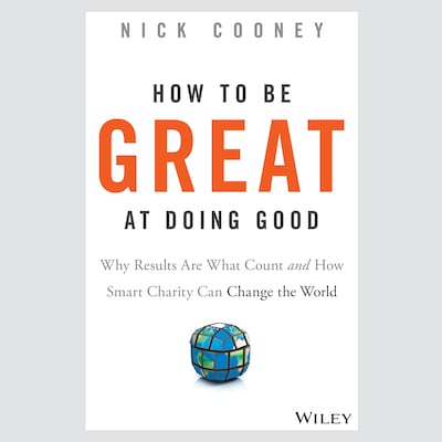 How To Be Great At Doing Good – omslag til lydbogen af Nick Cooney