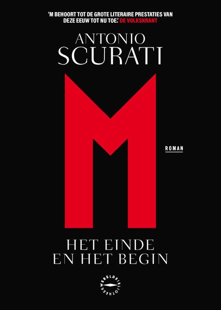 Het einde en het begin – omslag van het luisterboek van Antonio Scurati