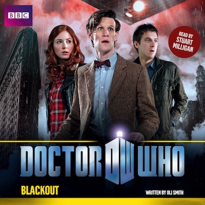 Doctor Who: Blackout – omslag til lydbogen af Oli Smith