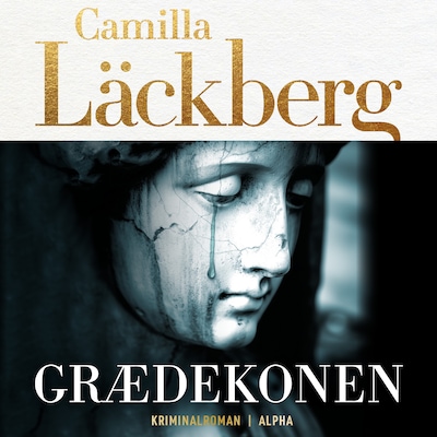 Grædekonen – omslag til lydbogen af Camilla Läckberg