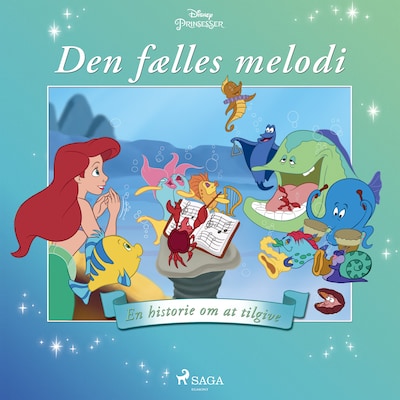 Ariel - Den fælles melodi - En historie om at tilgive – omslag til lydbogen af Disney