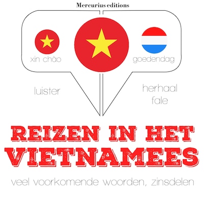 Reizen in het Vietnamees – omslag van het luisterboek van JM Gardner