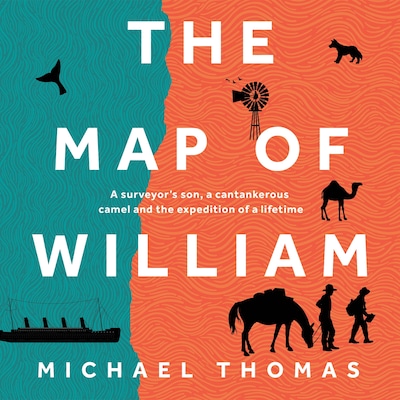 The Map of William – omslag til lydbogen af Michael Thomas