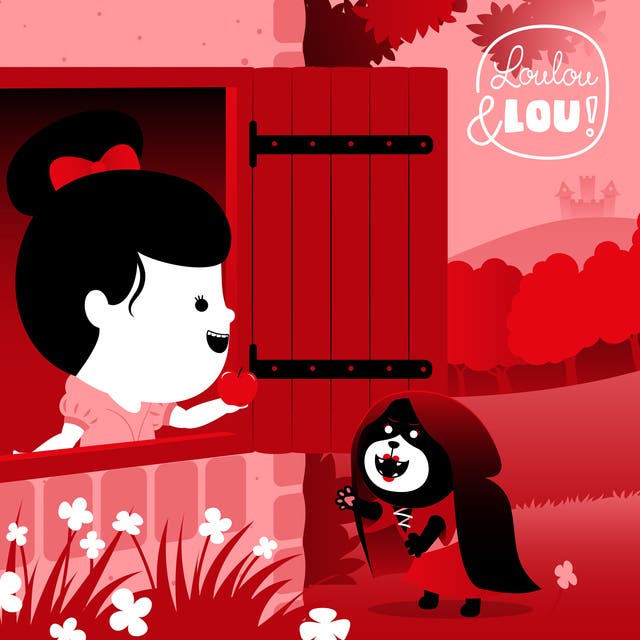 Sneeuwwitje – omslag van het luisterboek van Luisterverhalen Loulou en Lou