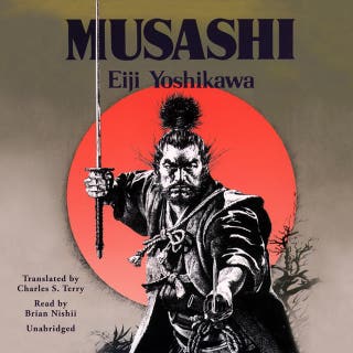 Musashi – omslag van het luisterboek van Eiji Yoshikawa