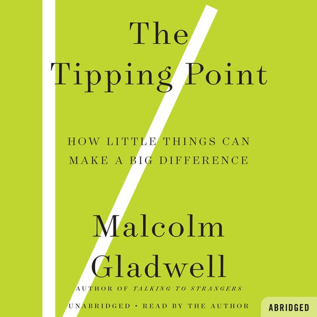 The Tipping Point – omslag til lydbogen af Malcolm Gladwell