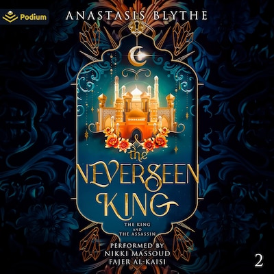The Neverseen King – omslag til lydbogen af Anastasis Blythe