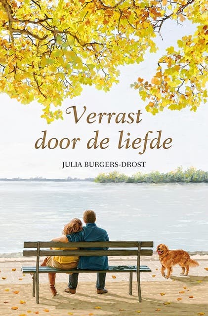 Verrast door de liefde – omslag van het luisterboek van Julia Burgers-Drost