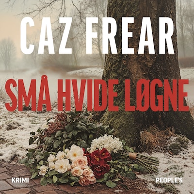 Små hvide løgne – omslag til lydbogen af Caz Frear