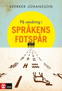 På vandring i språkens fotspår – omslag till ljudboken av Sverker Johansson