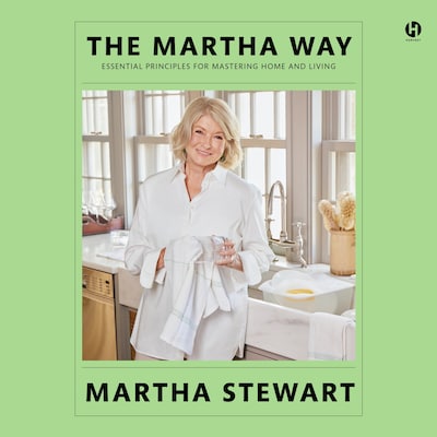 The Martha Way – omslag til lydbogen af Martha Stewart