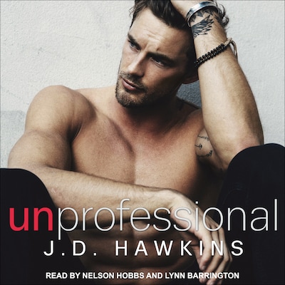 Unprofessional – omslag til lydbogen af JD Hawkins