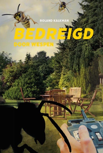 Bedreigd door wespen – omslag van het luisterboek van Roland Kalkman