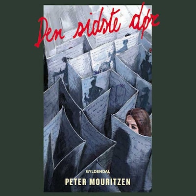 Den sidste dør – omslag til lydbogen af Peter Mouritzen
