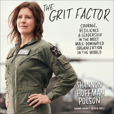 The Grit Factor – omslag til lydbogen af Shannon Huffman Polson