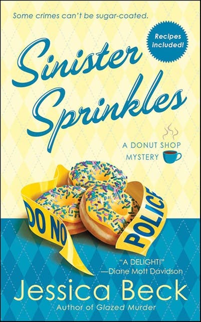 Sinister Sprinkles – omslag til lydbogen af Jessica Beck