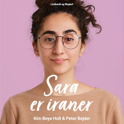 Sara er iraner – omslag til lydbogen af Padde - Peter Bejder, Kim Boye Holt