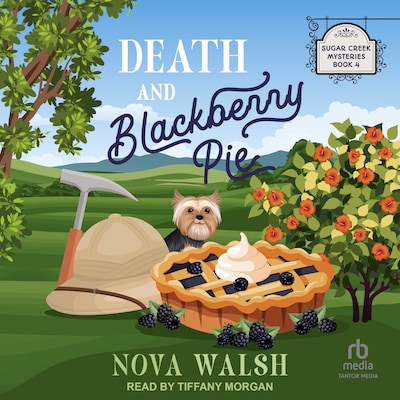 Death and Blackberry Pie – omslag til lydbogen af Nova Walsh