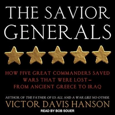 The Savior Generals – omslag til lydbogen af Victor Davis Hanson
