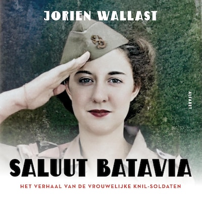 Saluut Batavia – omslag van het luisterboek van Jorien Wallast