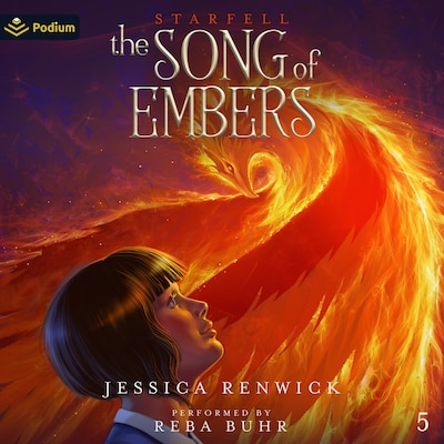 The Song of Embers – omslag til lydbogen af Jessica Renwick