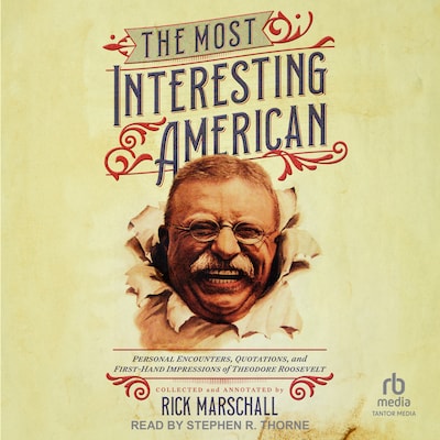 The Most Interesting American – omslag til lydbogen af Rick Marschall