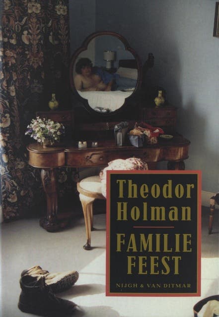 Familiefeest, gevolgd door Oom Noes – omslag van het luisterboek van Theodor Holman