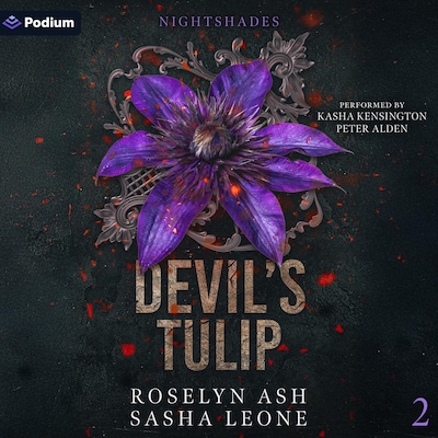Devil's Tulip – omslag til lydbogen af Sasha Leone, Roselyn Ash