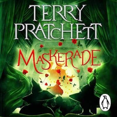 Maskerade – omslag til lydbogen af Terry Pratchett