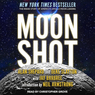 Moon Shot – omslag til lydbogen af Alan Shepard, Deke Slayton