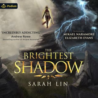 The Brightest Shadow: The Brightest Shadow, Book 1 – omslag till ljudboken av Sarah Lin
