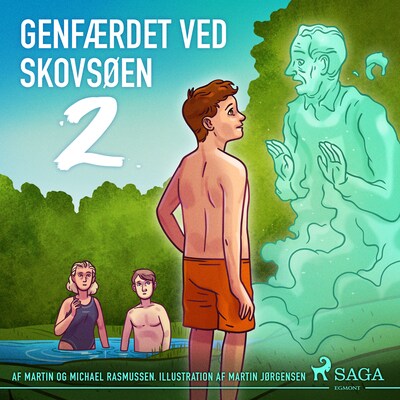 Genfærdet ved skovsøen 2 – omslag til lydbogen af Michael Rasmussen, Martin Rasmussen