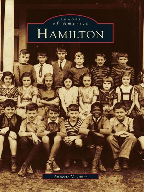 Hamilton – omslag til lydbogen af Annette V Janes