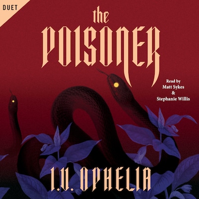 The Poisoner – omslag til lydbogen af I.V. Ophelia
