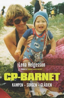 CP-barnet – omslag till ljudboken av Lena Helgesson