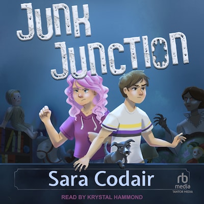Junk Junction – omslag til lydbogen af Sara Codair