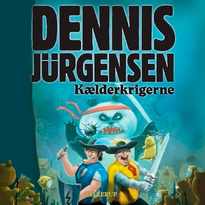 Kælderkrigerne – omslag til lydbogen af Dennis Jürgensen