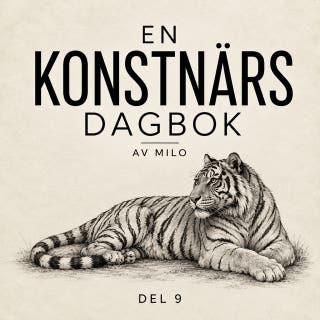 En konstnärs dagbok: del 9 – omslag till ljudboken av Milo
