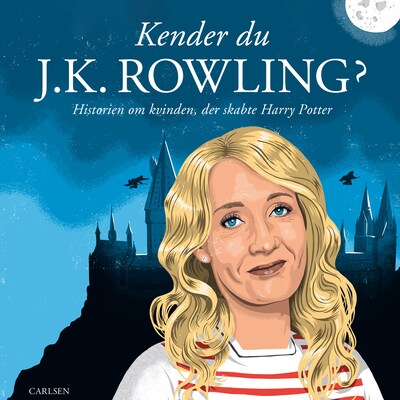 Kender du J.K. Rowling? – omslag til lydbogen af Christian Mohr Boisen
