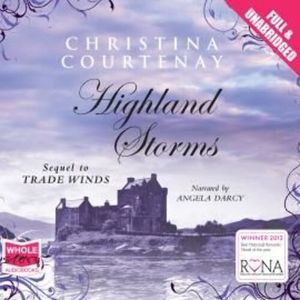 Highland Storms – okładka audiobooka, autor Christina Courtenay