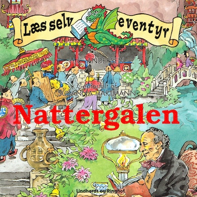 Nattergalen – omslag til lydbogen af Susanna Hartmann Tegnestue, Susanna Hartmann