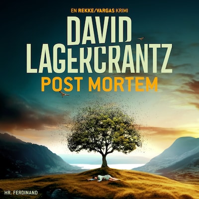 Post mortem – omslag til lydbogen af David Lagercrantz