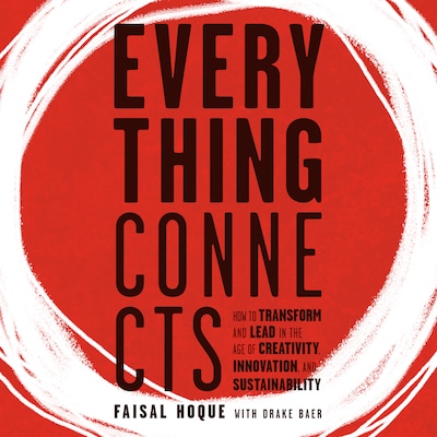 Everything Connects – omslag til lydbogen af Faisal Hoque