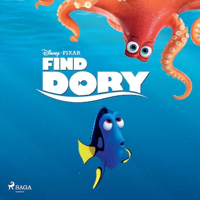 Find Dory – omslag til lydbogen af Disney